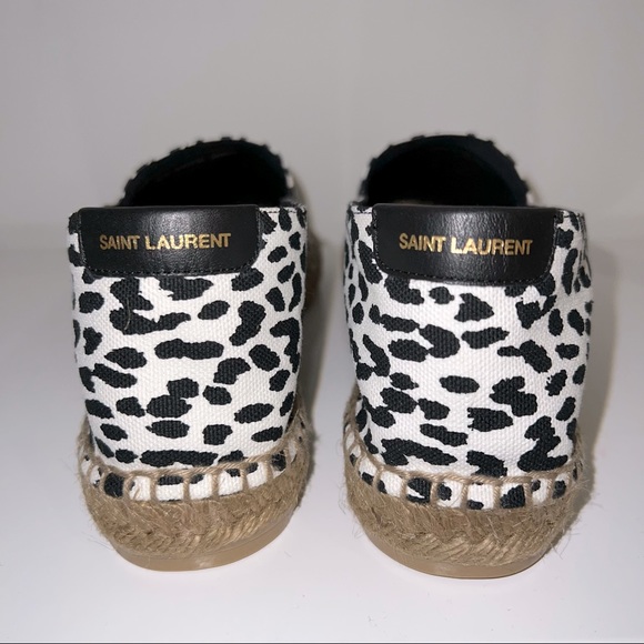 Saint Laurent Animal Print Espadrille - Picture 3 of 13